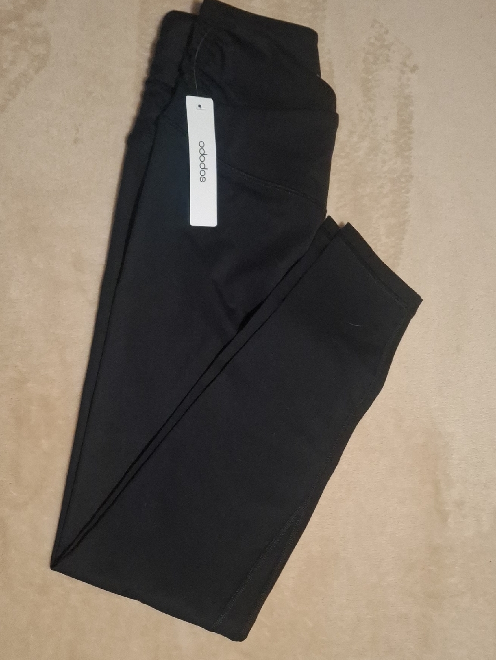 Ododos Black High-Rise Active Leggings Size XS